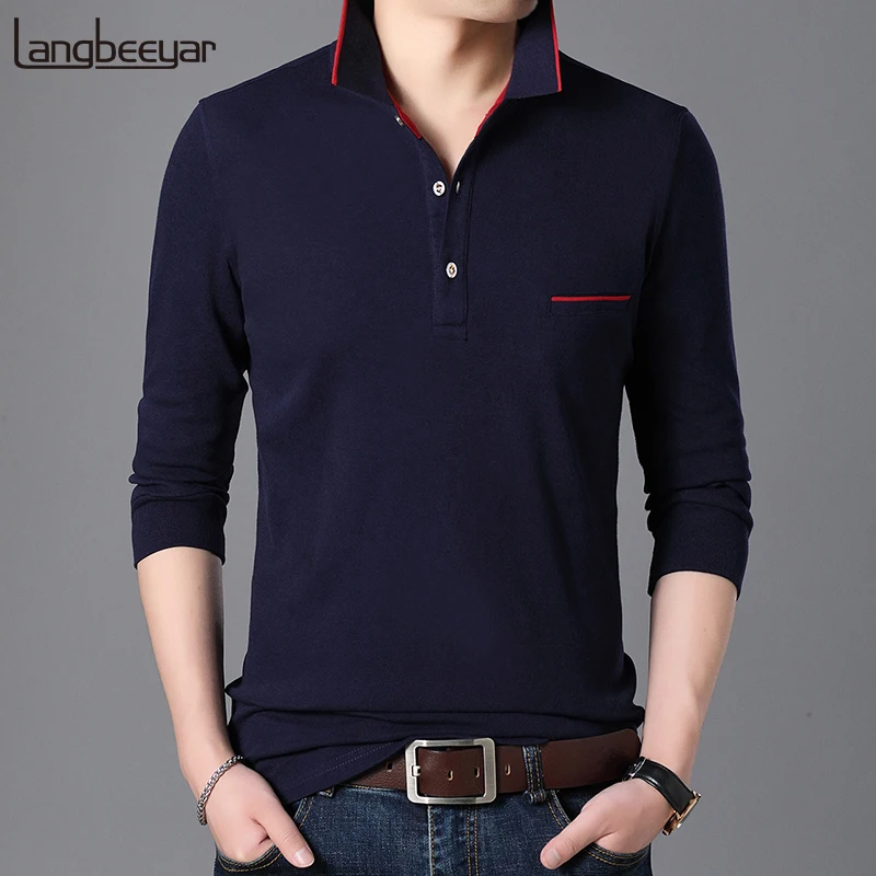 2019 New Fashion Brand Polo Shirt Men Cotton Slim Fit Long Sleeve Korean Streetwear Collar Shirt Boy Polos Casual Men Clothes
2019 New Fashion Brand Polo Shirt Men Cotton Slim Fit Long Sleeve Korean Streetwear Collar Shirt Boy Polos Casual Men Clothes