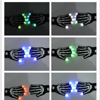 Adult LED Skeleton Rave Flashing Gloves Glow Light Up Finger Tip Lighting Glove Bar wedding home decor wedding
Adult LED Skeleton Rave Flashing Gloves Glow Light Up Finger Tip Lighting Glove Bar wedding home decor wedding