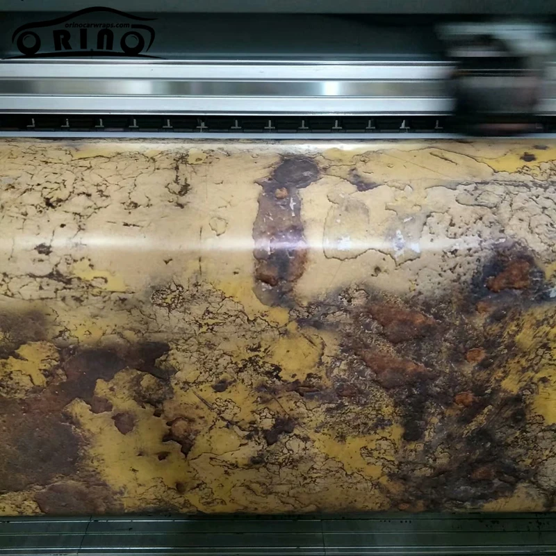 Rusty Camouflage Vinyl Film Sticker-14