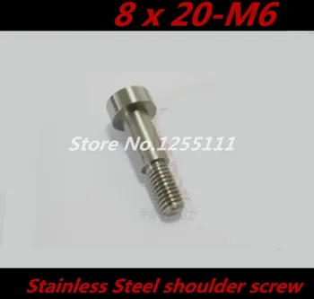 10pcs/lot M6 Threaded 8 x 20mm Stainless Steel Hexagon Socket Head Shoulder Screw Bolt
10pcs/lot M6 Threaded 8 x 20mm Stainless Steel Hexagon Socket Head Shoulder Screw Bolt