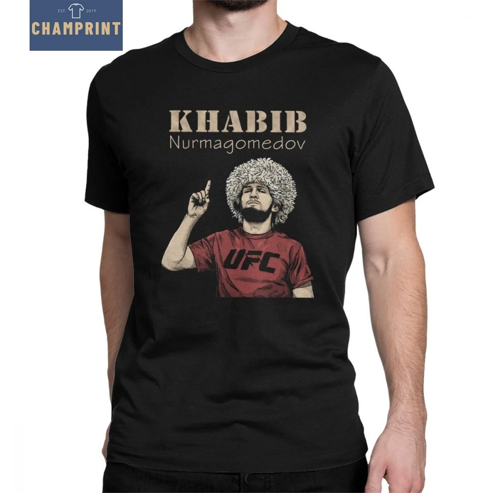 Men Khabib Nurmagomedov Boxing T-Shirt 229 Boxing Leisure Round Neck Short Sleeve Tops 100% Cotton Tees Summer T Shirt
Men Khabib Nurmagomedov Boxing T-Shirt 229 Boxing Leisure Round Neck Short Sleeve Tops 100% Cotton Tees Summer T Shirt