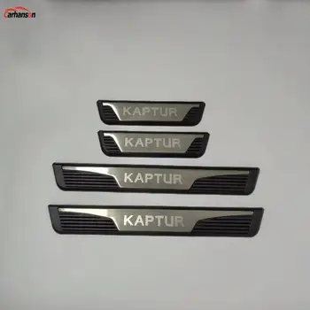 Car Styling for Kaptur Renault Captur Accessories 2016 2017 2020 Door Sill Sill Cover Scuff Plate Auto Protector Car Sticker 
Car Styling for Kaptur Renault Captur Accessories 2016 2017 2020 Door Sill Sill Cover Scuff Plate Auto Protector Car Sticker