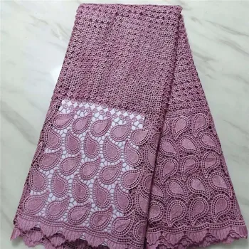 Pink White Nigerian Onion Lace Fabric African French Guipure Lace Fabric Embroidery Guipure Cord Lace High Quality For Sewing
Pink White Nigerian Onion Lace Fabric African French Guipure Lace Fabric Embroidery Guipure Cord Lace High Quality For Sewing