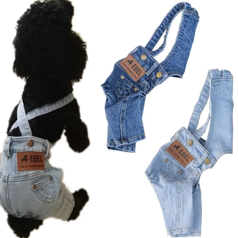 Puppy Dog Clothes For Dogs Denim Jumpsuit Costumes Overalls For Dog French Bulldog Yorkshire Terrier Pet Pants Jumpsuit Jeans L
Puppy Dog Clothes For Dogs Denim Jumpsuit Costumes Overalls For Dog French Bulldog Yorkshire Terrier Pet Pants Jumpsuit Jeans L