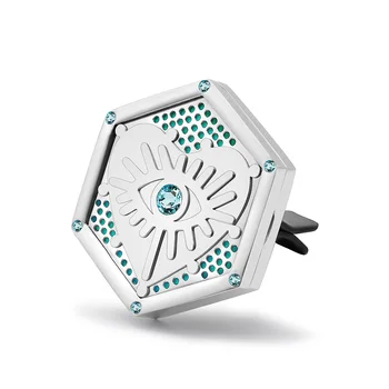 Eye and Heart Stainless Steel Hexagonal Car Aroma Aromatherapy Essential Oil Diffuser Vent Clip Car Decoration Vent Clip
Eye and Heart Stainless Steel Hexagonal Car Aroma Aromatherapy Essential Oil Diffuser Vent Clip Car Decoration Vent Clip