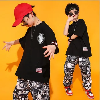 Kids Black T Shirt Top Sport wear Jogger Pants Hip Hop Clothing Outfits Girls Dance Stage Costume Ballroom Dancing Street wear
Kids Black T Shirt Top Sport wear Jogger Pants Hip Hop Clothing Outfits Girls Dance Stage Costume Ballroom Dancing Street wear