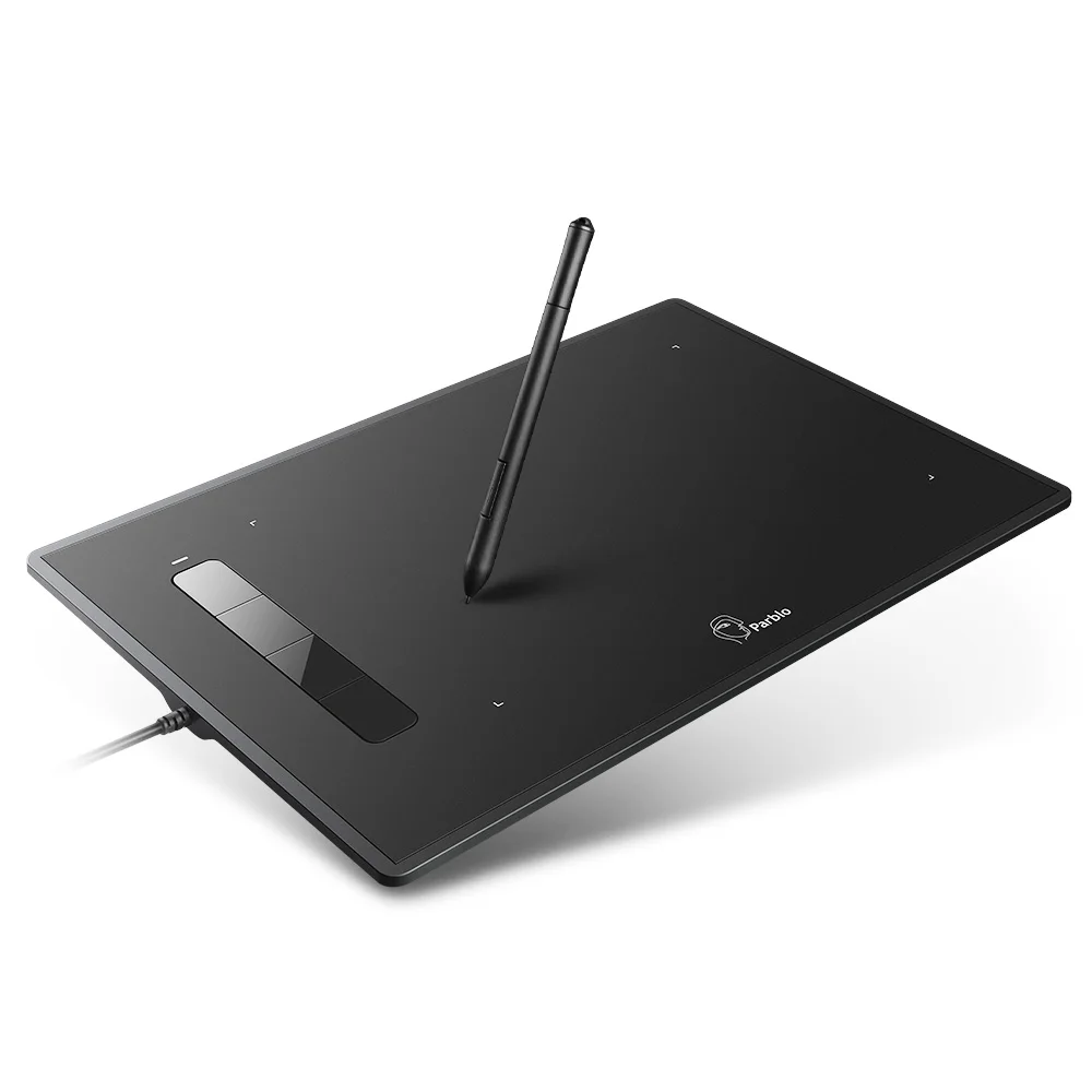 Parblo Island A609 Graphic Drawing Tablet 8x 5 inches 220 RPS 5080 LPI with 2048 Levels Pressure Battery-free Pen
Parblo Island A609 Graphic Drawing Tablet 8x 5 inches 220 RPS 5080 LPI with 2048 Levels Pressure Battery-free Pen