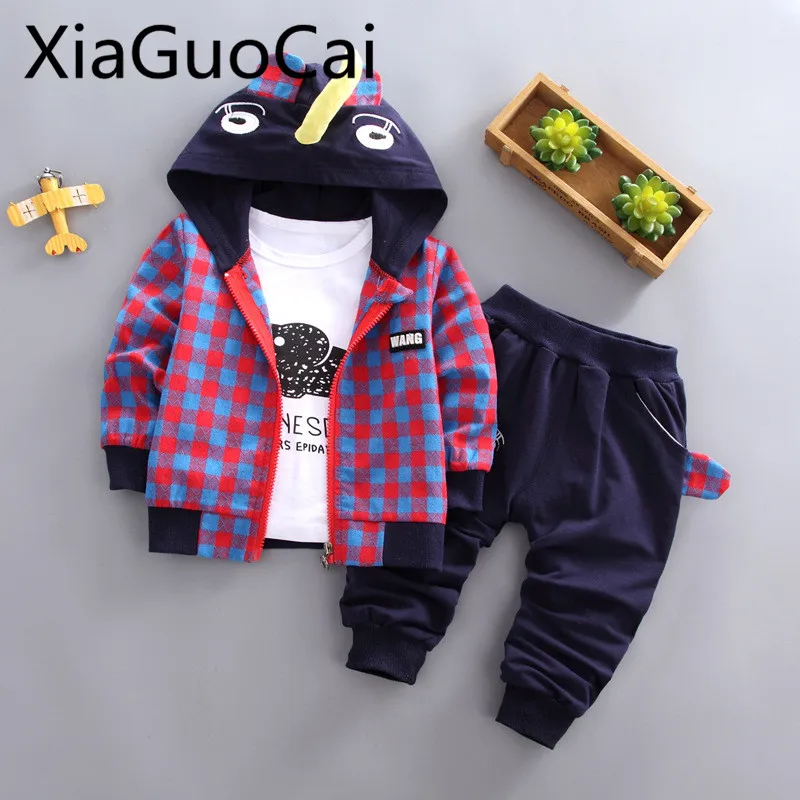 Toddler Boys Clothing Sets 2018 Autumn Boy Sweatshirts Wear Baby Set Three Pieces of Infant Cotton Boys Clothes
Toddler Boys Clothing Sets 2018 Autumn Boy Sweatshirts Wear Baby Set Three Pieces of Infant Cotton Boys Clothes