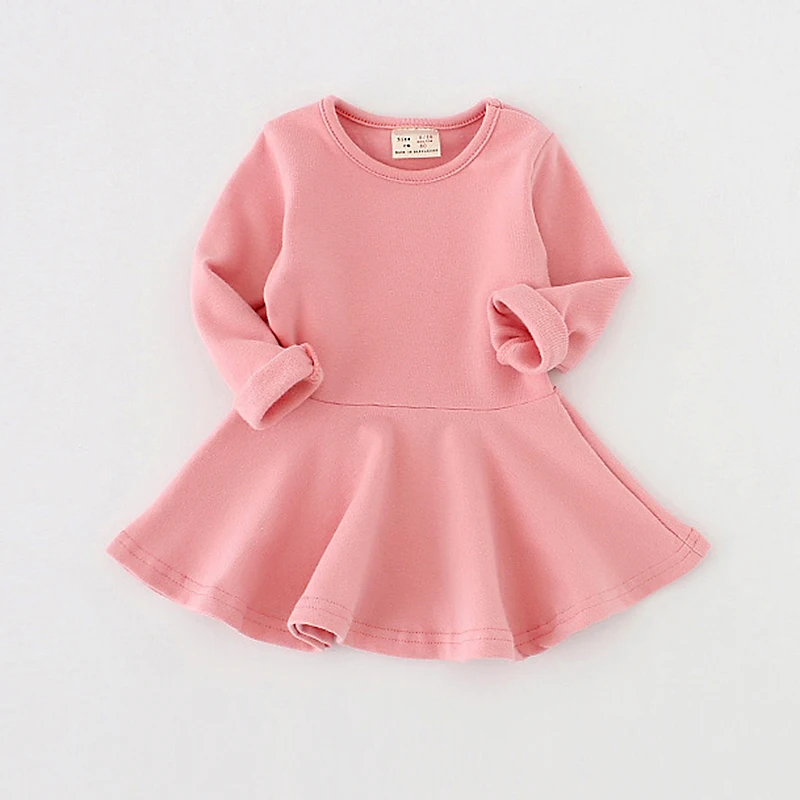 Baby Girls Long Sleeve Cotton Ruffle Top Dress 0-4y Kids Girls 2019 Spring Casual Swing Pink Dresses for Toddler Girls Clothes
Baby Girls Long Sleeve Cotton Ruffle Top Dress 0-4y Kids Girls 2019 Spring Casual Swing Pink Dresses for Toddler Girls Clothes