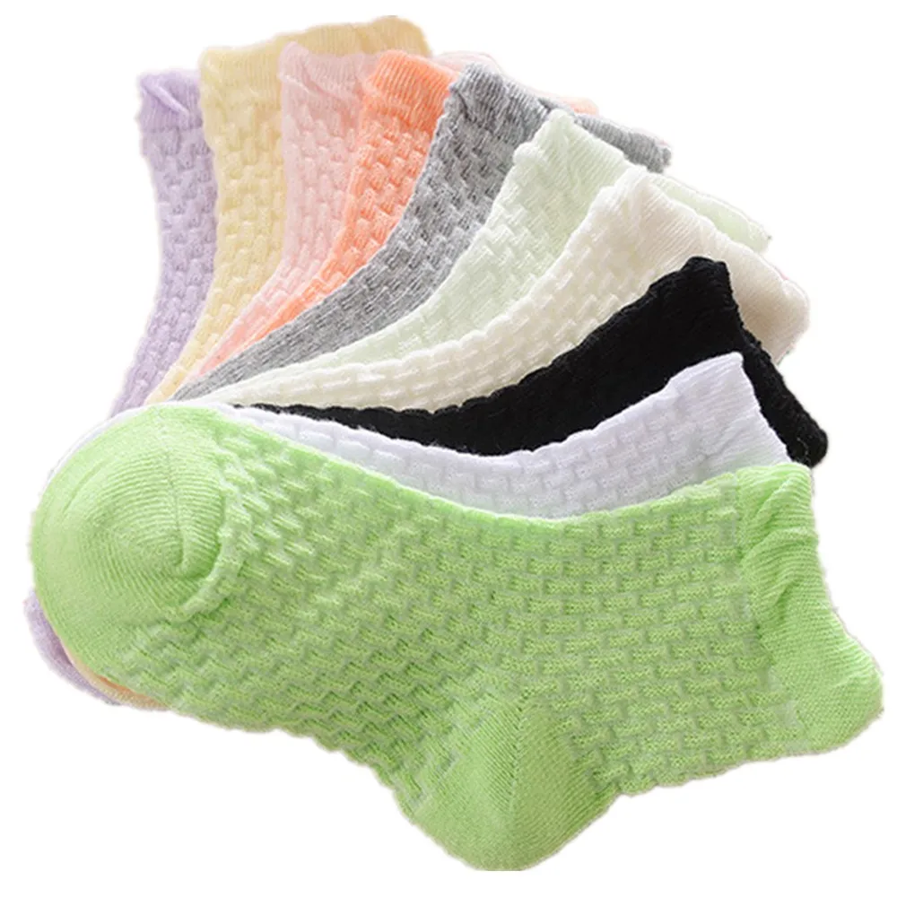 Pure Solid Baby Girls Socks Cotton Children Ankle Short Sock Bubble Mesh Boy Anklets Boat Sock Breathable Summer Kids Hose Shoe
Pure Solid Baby Girls Socks Cotton Children Ankle Short Sock Bubble Mesh Boy Anklets Boat Sock Breathable Summer Kids Hose Shoe