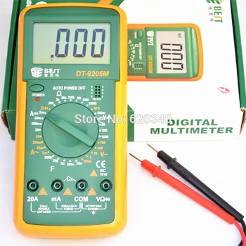 Free Shipping (Best -9205M) Upgraded version Wholesale BEST 9205M Handheld LCD Screen Digital Multimeter With buzzer
Free Shipping (Best -9205M) Upgraded version Wholesale BEST 9205M Handheld LCD Screen Digital Multimeter With buzzer