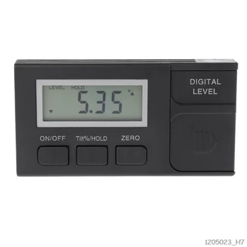 Portable Digital Level Box 4*90 Degree 360 0.05 Degree Mini Protractor Angle Finder Inclinometer with Magnetic
Portable Digital Level Box 4*90 Degree 360 0.05 Degree Mini Protractor Angle Finder Inclinometer with Magnetic