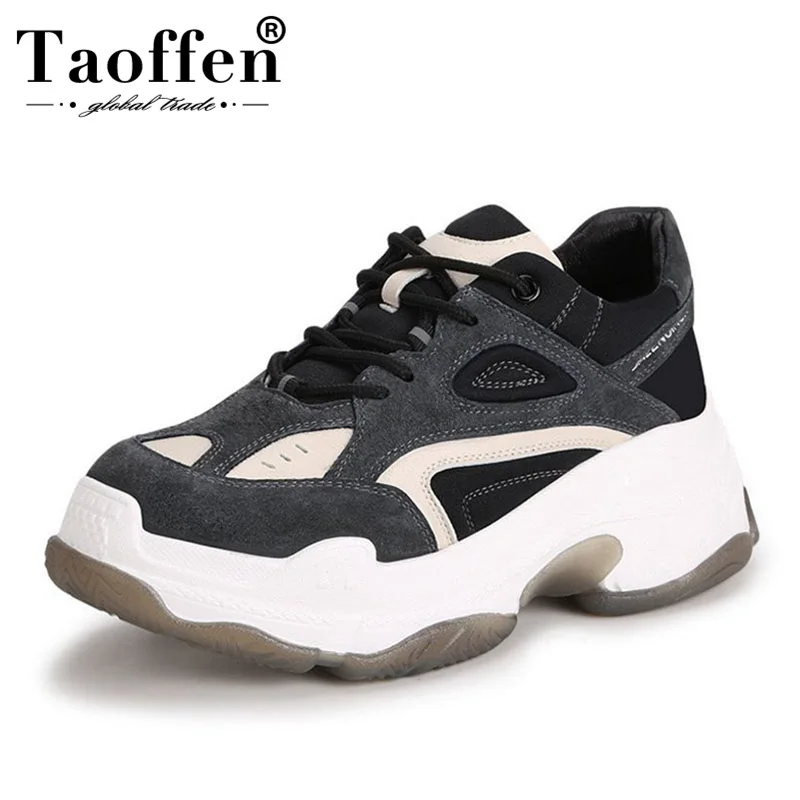 Taoffen Sneakers Women'S Shoes Retro Korean Genuine Leather Harajuku Simple Shoes Spring New Women Casual Shoes Size 35-40
Taoffen Sneakers Women'S Shoes Retro Korean Genuine Leather Harajuku Simple Shoes Spring New Women Casual Shoes Size 35-40