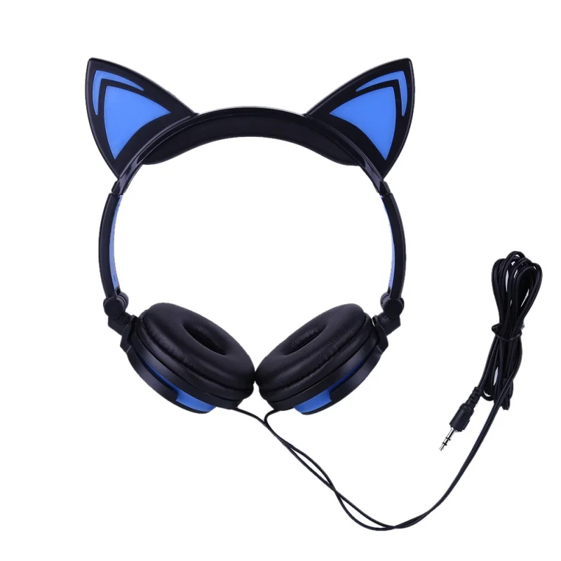 EDAL Foldable Flashing Glowing Cat Ear Headphones Cute Gaming Headset Earphone with LED light For PC Laptop Computer Smartphone
EDAL Foldable Flashing Glowing Cat Ear Headphones Cute Gaming Headset Earphone with LED light For PC Laptop Computer Smartphone