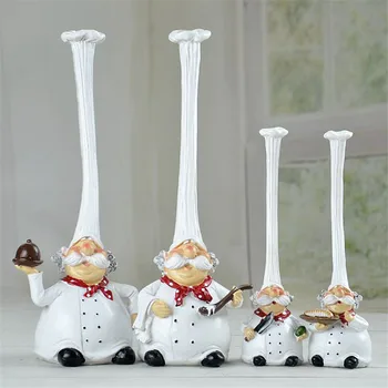 American Modern Pastoral Creative Chef Cartoon Figurines Decoration Western Kitchen Accessories Cake Bakery Chef Home Decor
American Modern Pastoral Creative Chef Cartoon Figurines Decoration Western Kitchen Accessories Cake Bakery Chef Home Decor