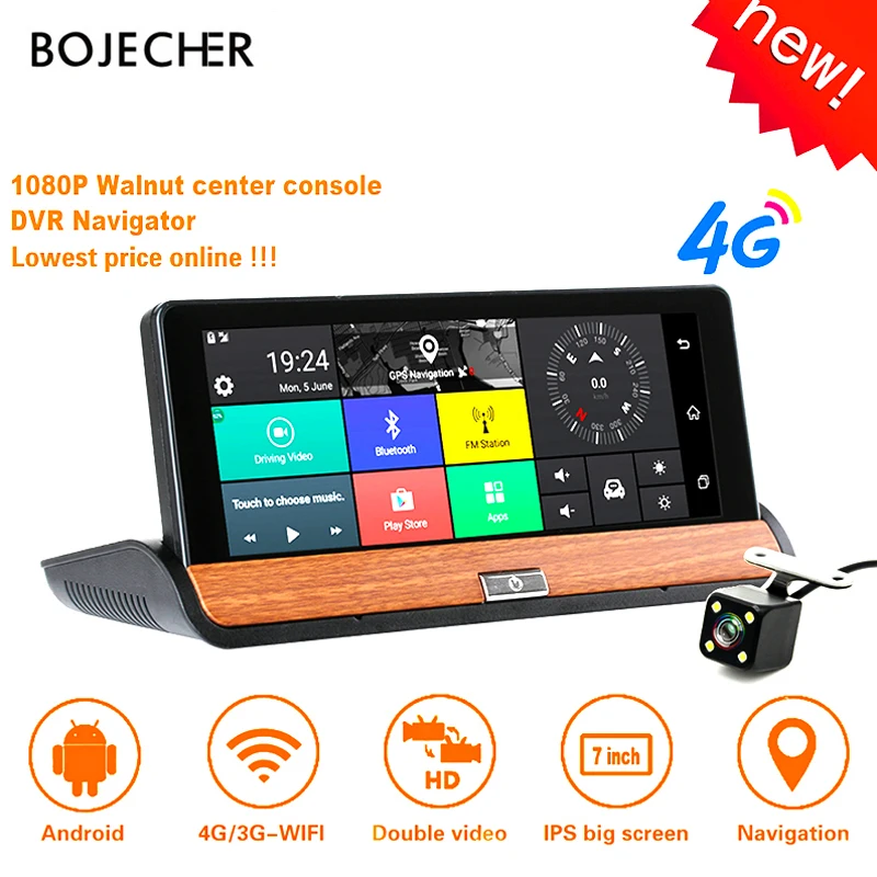 BOJECHER E31 Pro 4G ADAS Car DVR Camera WIFI GPS Android 5.1 Auto Video Recorder Registrar 1080P Car Dash Cam Parking Monitoring
BOJECHER E31 Pro 4G ADAS Car DVR Camera WIFI GPS Android 5.1 Auto Video Recorder Registrar 1080P Car Dash Cam Parking Monitoring