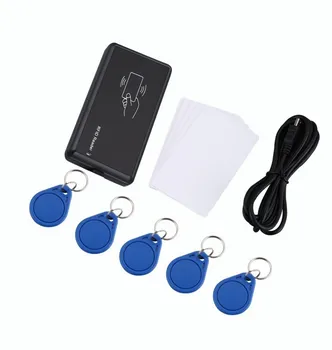 13.56MHz Separated USB Contactless Black Smart IC Card Reader/Writer RFID Reader + 5 ID Key Tags/ID Cards
13.56MHz Separated USB Contactless Black Smart IC Card Reader/Writer RFID Reader + 5 ID Key Tags/ID Cards