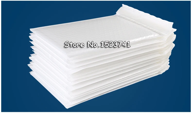 50pcs 13 x 17cm + 4cm White Bubble Envelope Bubble Film Bag Pearl Film Envelope Shock Bag
50pcs 13 x 17cm + 4cm White Bubble Envelope Bubble Film Bag Pearl Film Envelope Shock Bag