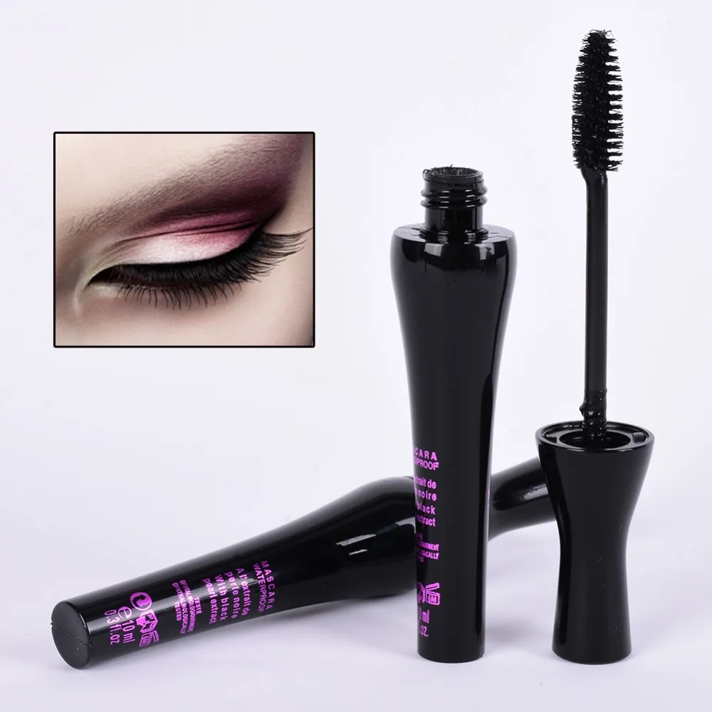 

Big belly 3D mascara Women Cosmetic Makeup Extension Length Long Curling Black Mascara Eye Lashes
