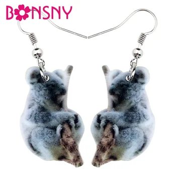 Bonsny Acrylic Sweet Australian Koala Bear Earrings Drop Dangle Cute Animal Jewelry For Women Girls Gift Souvenir Accessories
Bonsny Acrylic Sweet Australian Koala Bear Earrings Drop Dangle Cute Animal Jewelry For Women Girls Gift Souvenir Accessories