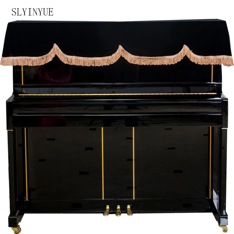 SLYINYUE black piano keyboard cover fabric piano cover electric piano cover (190 * 75) 
SLYINYUE black piano keyboard cover fabric piano cover electric piano cover (190 * 75)