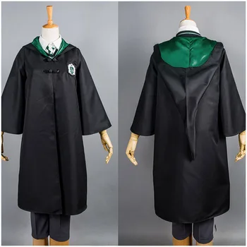 Slytherin School Uniform Draco Malfoy Cosplay Costume Robe Cloak Only For Child Halloween Carnival Party Costumes
Slytherin School Uniform Draco Malfoy Cosplay Costume Robe Cloak Only For Child Halloween Carnival Party Costumes