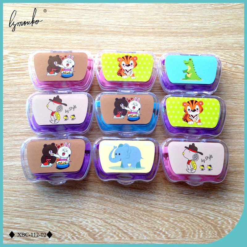 Lymouko 2pcs/Lot Cartoon Patterns Portable Contact Lens Case with Mirror for Women Gift Mini Kit Holder Contact Lenses Box
Lymouko 2pcs/Lot Cartoon Patterns Portable Contact Lens Case with Mirror for Women Gift Mini Kit Holder Contact Lenses Box