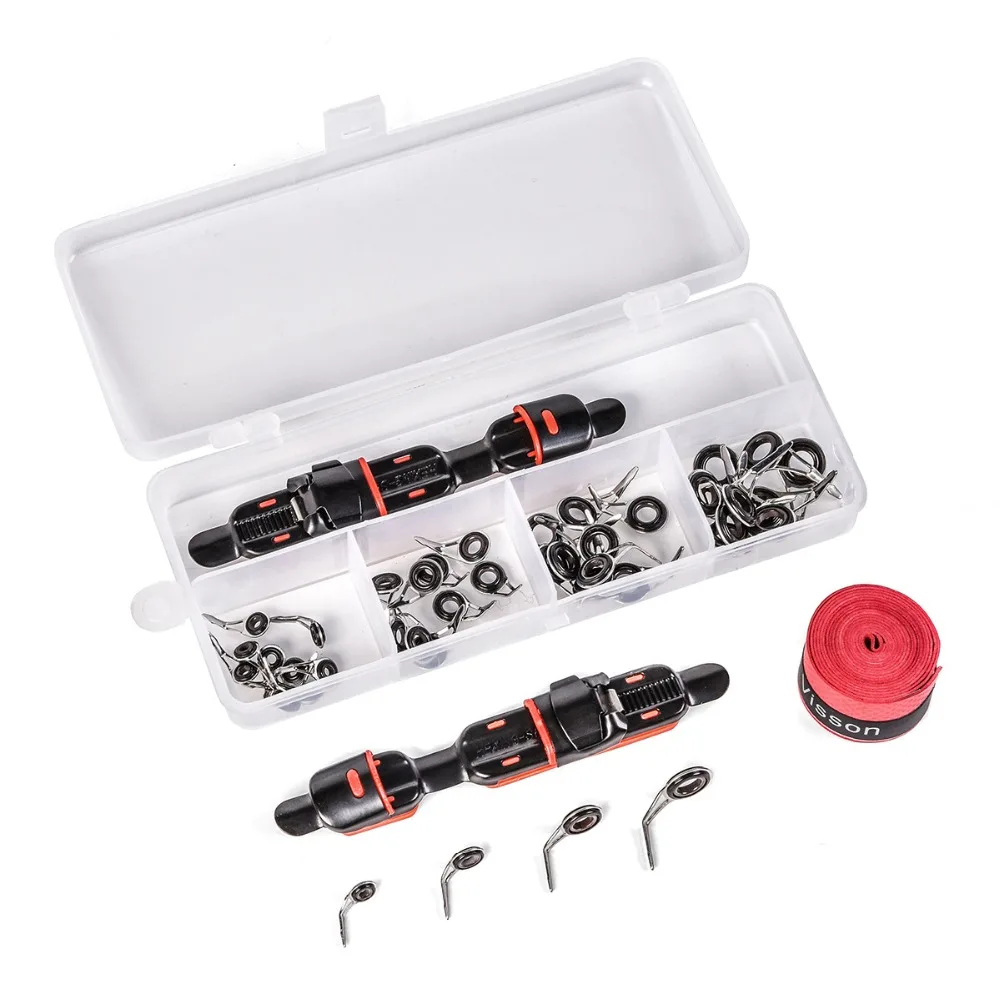 Fishing Rod Accessories Kits Adjustable Fishing Reel Deck Seat Stainless Steel Fishing Rod Tip Guides Rings Non-slip Fishing Rod
Fishing Rod Accessories Kits Adjustable Fishing Reel Deck Seat Stainless Steel Fishing Rod Tip Guides Rings Non-slip Fishing Rod