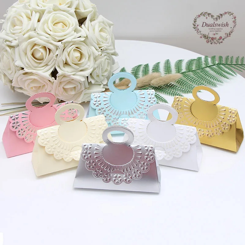 10pcs Heart Flower Design Gift Box Wedding Favors and Gifts Candy Box Wedding Gifts for Guests Party decoration(Six colors)
10pcs Heart Flower Design Gift Box Wedding Favors and Gifts Candy Box Wedding Gifts for Guests Party decoration(Six colors)