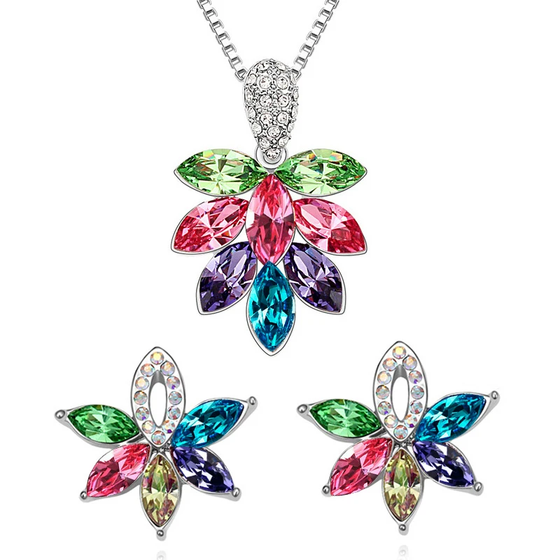 Lovely gift free shipping fashion top quality austria crystal charm women colorPendant Necklace Earrings jewelry accessories
Lovely gift free shipping fashion top quality austria crystal charm women colorPendant Necklace Earrings jewelry accessories