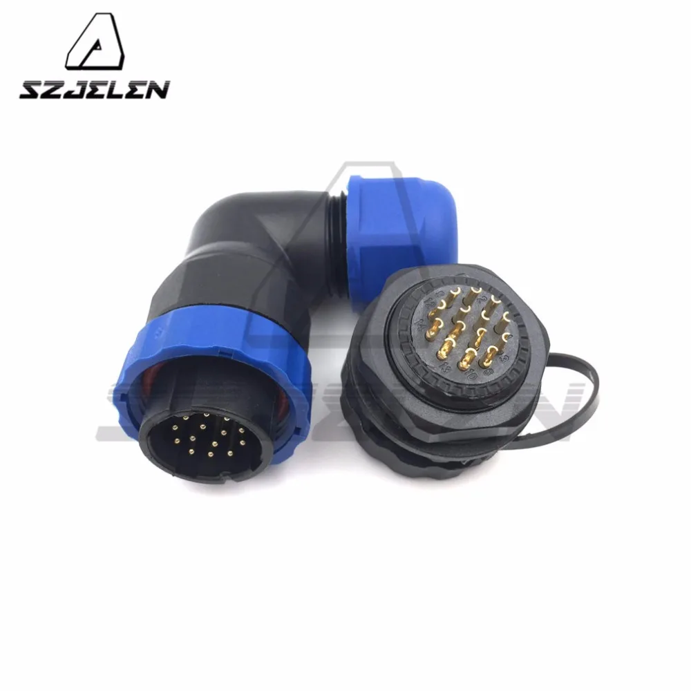 SD20TP-ZM , waterproof connector 14 pin Plug and socket, IP67, Outdoor power panel mounting connector
SD20TP-ZM , waterproof connector 14 pin Plug and socket, IP67, Outdoor power panel mounting connector