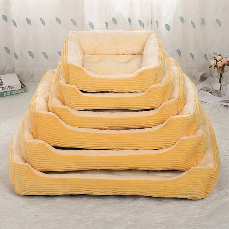 6 Sizes Extra Small Large Pet Beds for Cats Puppy Big Dogs Washable Corduroy Fluffy Kennel Mattress Soft Rest House Dog lounger
6 Sizes Extra Small Large Pet Beds for Cats Puppy Big Dogs Washable Corduroy Fluffy Kennel Mattress Soft Rest House Dog lounger