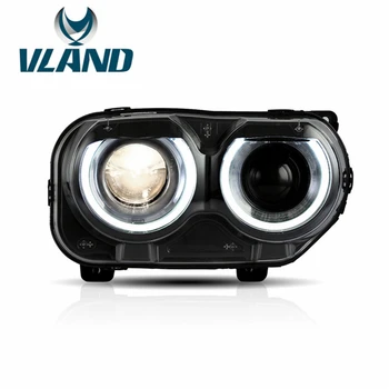 Vland factory led headlights for Challenger 2015 2016 2017 2018 2019 Turning Signal and design for play and plug 
Vland factory led headlights for Challenger 2015 2016 2017 2018 2019 Turning Signal and design for play and plug