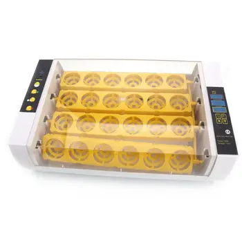 24Pcs Eggs Incubator 60W Digital Temperature Control Automatic Poultry Incubator with Injector US Plug for Chicken Duck Snake
24Pcs Eggs Incubator 60W Digital Temperature Control Automatic Poultry Incubator with Injector US Plug for Chicken Duck Snake