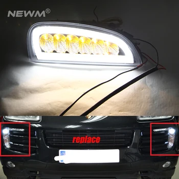 For Porsche LED Driving Light For Porsche Front DRL daytime running light Turn Signal Light For Cayenne 2006 2007 2008 2009 2010
For Porsche LED Driving Light For Porsche Front DRL daytime running light Turn Signal Light For Cayenne 2006 2007 2008 2009 2010