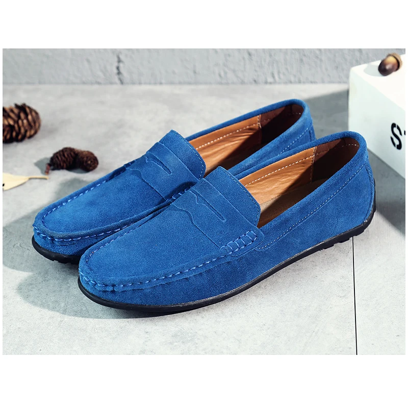 Masorini Fashion Male Shoes Suede Leather Men Loafers Leisure Moccasins Slip on Men's Driving Shoes Large Size 6.5-11 WW-497
Masorini Fashion Male Shoes Suede Leather Men Loafers Leisure Moccasins Slip on Men's Driving Shoes Large Size 6.5-11 WW-497