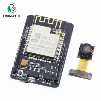 ESP32-CAM WiFi WiFi Module ESP32 serial to WiFi ESP32 CAM Development Board 5V Bluetooth with OV2640 Camera Module
ESP32-CAM WiFi WiFi Module ESP32 serial to WiFi ESP32 CAM Development Board 5V Bluetooth with OV2640 Camera Module