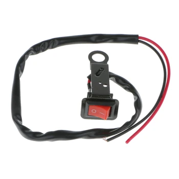 1 Pcs Universal Motorcycle Handlebar Flameout Switch ON/OFF Button For Motorcycle ATV Electromobile Etc Black 2.7*2.1*1.4cm
1 Pcs Universal Motorcycle Handlebar Flameout Switch ON/OFF Button For Motorcycle ATV Electromobile Etc Black 2.7*2.1*1.4cm