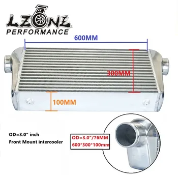 LZONE - 600*300*100mm Universal Turbo Intercooler bar&plate OD=3.0" Front Mount intercooler JR-IN817-30
LZONE - 600*300*100mm Universal Turbo Intercooler bar&plate OD=3.0" Front Mount intercooler JR-IN817-30