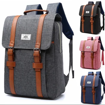 New Men Women Casual Vintage Backpack Laptop Rucksack Boys Girls Back to School Gift
New Men Women Casual Vintage Backpack Laptop Rucksack Boys Girls Back to School Gift