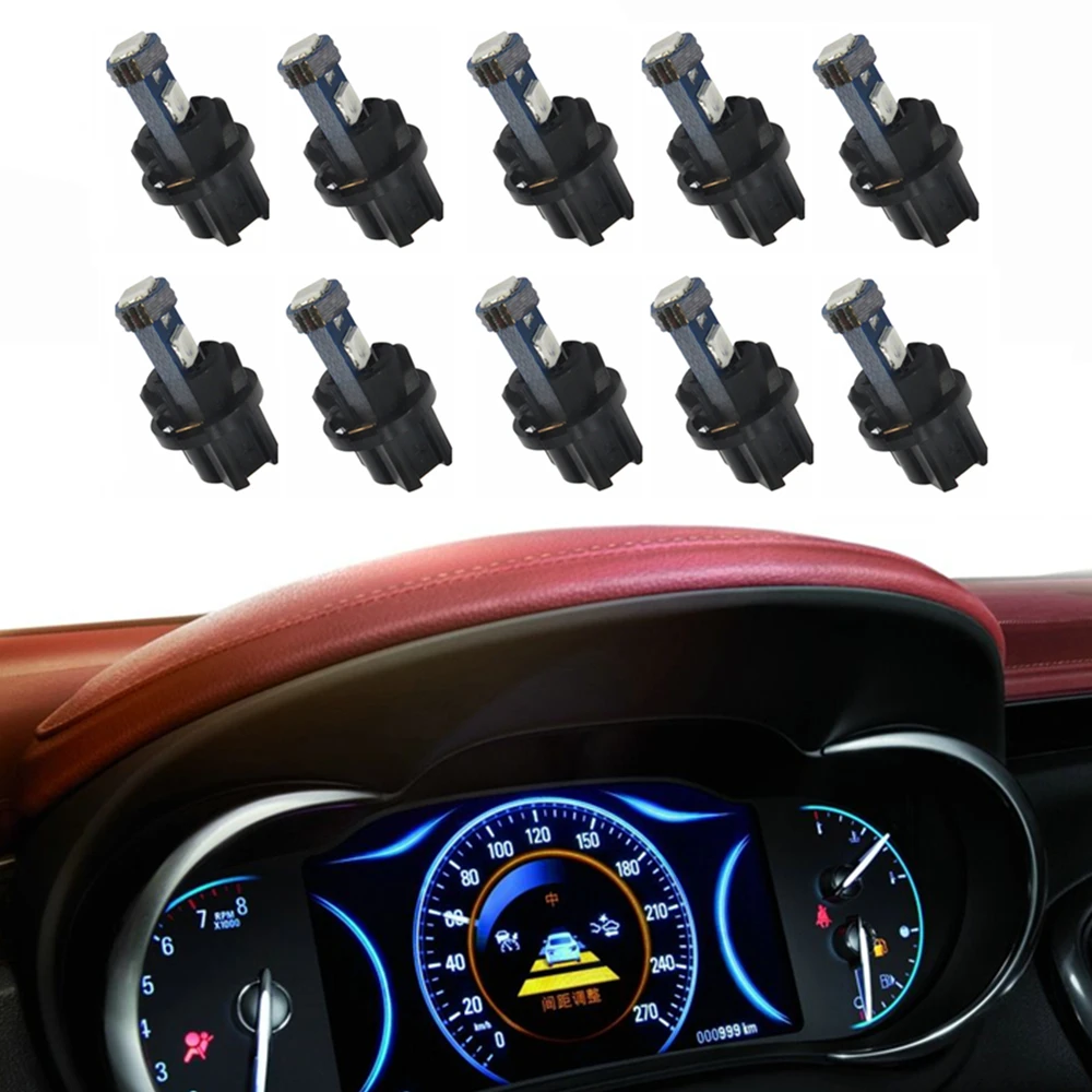 WLJH 10x Canbus LED PC74 Bulbs Twist Socket T5 37 73 led Indicator Dashboard Instrument Panel Dash Light Lamp Bulb for Suzuki
WLJH 10x Canbus LED PC74 Bulbs Twist Socket T5 37 73 led Indicator Dashboard Instrument Panel Dash Light Lamp Bulb for Suzuki