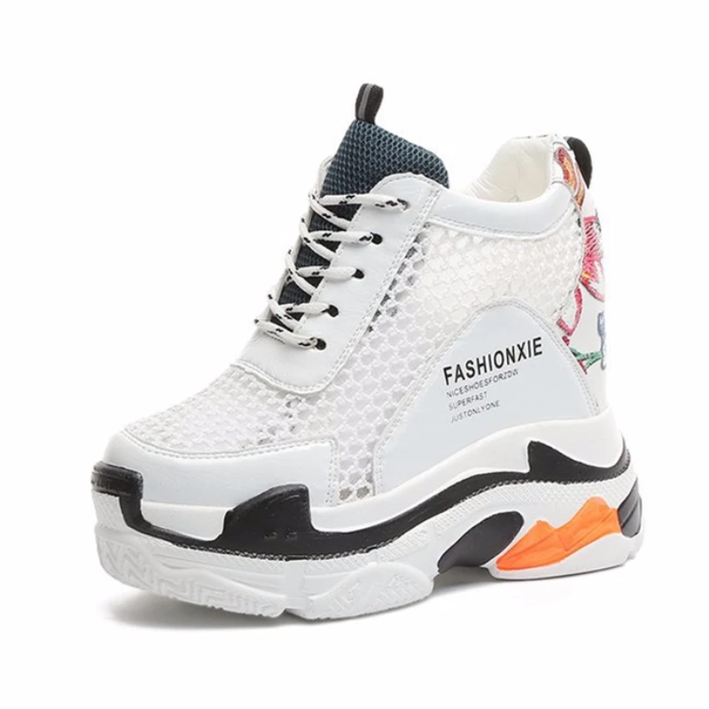 Graffiti High Platform Sneakers Summer 2019 Casual Mesh Shoes Breathable Increase Sneaker Thick Bottom Fashion Women's Shoes
Graffiti High Platform Sneakers Summer 2019 Casual Mesh Shoes Breathable Increase Sneaker Thick Bottom Fashion Women's Shoes