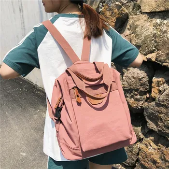 Fashion Waterproof Nylon Women Backpack Female Multifunctional Leisure Bag College Students'schoolbags Women's Travel Backpack
Fashion Waterproof Nylon Women Backpack Female Multifunctional Leisure Bag College Students'schoolbags Women's Travel Backpack