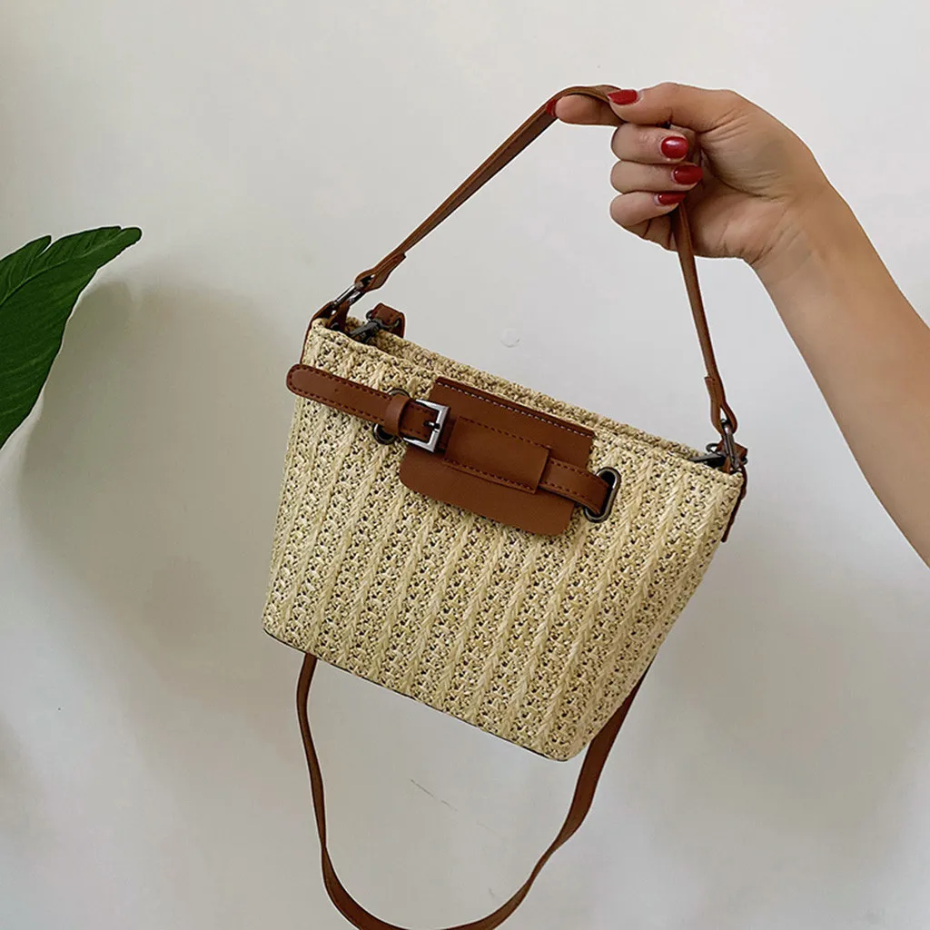 Straw+pu Bag Handbags Women Summer Rattan Bag Handmade Woven Beach totes Bohemia Handbag crossbody Bolsas Feminina Saco 2019
Straw+pu Bag Handbags Women Summer Rattan Bag Handmade Woven Beach totes Bohemia Handbag crossbody Bolsas Feminina Saco 2019