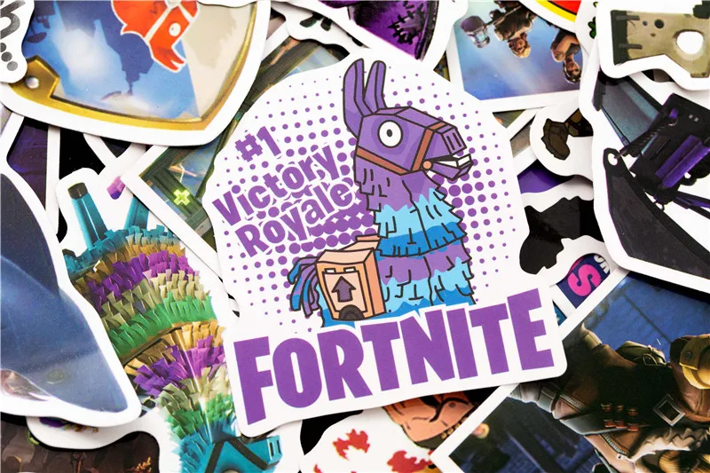 100 PCS Game Sticker Anime Animal Stickers Gifts for Children To Laptop Suitcase Guitar Fridge Bicycle Toy stickers (17)