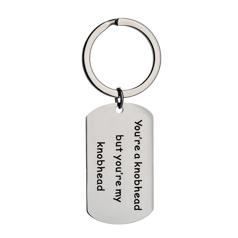 URIMTHUM you're a knobhead but you're my knobhead Words Statement Keychain Customize Key Chain Specialize Gift K0087
URIMTHUM you're a knobhead but you're my knobhead Words Statement Keychain Customize Key Chain Specialize Gift K0087