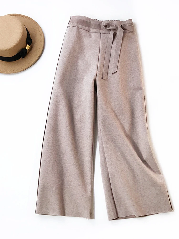 Women Woollen Loose Pants Autumn Winter Wide Leg Trousers Casual High Waisted Light Color Straight Trousers Slacks Woolen Pants
Women Woollen Loose Pants Autumn Winter Wide Leg Trousers Casual High Waisted Light Color Straight Trousers Slacks Woolen Pants