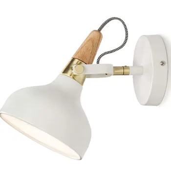 BOKT Wooden Sconce Wall Lights Bedside Wall Lamp Wall Sconce Modern Wall Light For Bedroom Nordic Macaroon 2 Color Steering Head
BOKT Wooden Sconce Wall Lights Bedside Wall Lamp Wall Sconce Modern Wall Light For Bedroom Nordic Macaroon 2 Color Steering Head