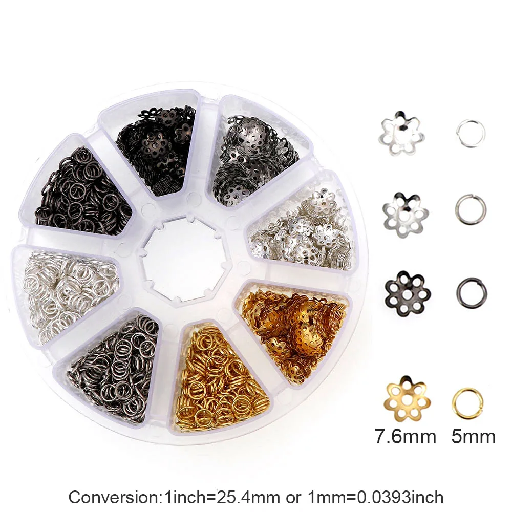Mix 2 Styles Single Circle 5mm, About 400 x4 Color Torus 8mm, About 250 x4 Colors Jewelry Accessories & Findings
Mix 2 Styles Single Circle 5mm, About 400 x4 Color Torus 8mm, About 250 x4 Colors Jewelry Accessories & Findings