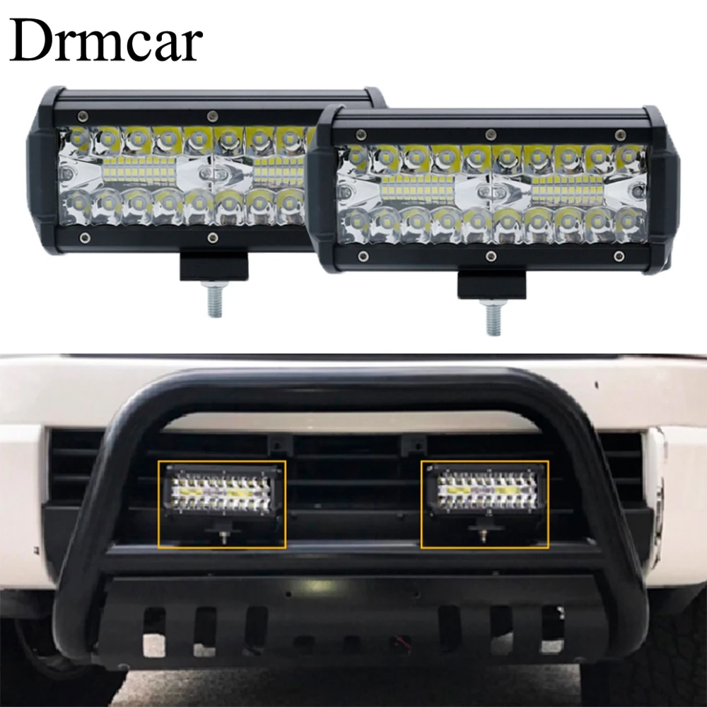 1Pcs 7 Inch 120W Combo Led Light Bars Spot Flood Beam for Work Driving Offroad Boat Car Tractor Truck 4x4 SUV ATV 12V 24V
1Pcs 7 Inch 120W Combo Led Light Bars Spot Flood Beam for Work Driving Offroad Boat Car Tractor Truck 4x4 SUV ATV 12V 24V
